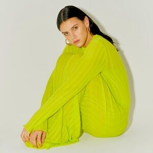 Third Form Line Up Knit Maxi Dress NWT